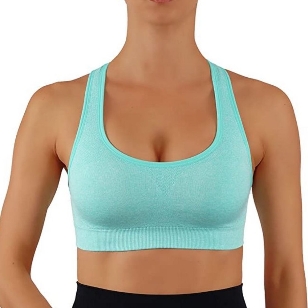 Yoga Top Sports Bra Wire free Removable Padding